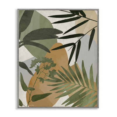 Rustic Earth Tone Botanicals, estampe numérique, design par Amber Sterling