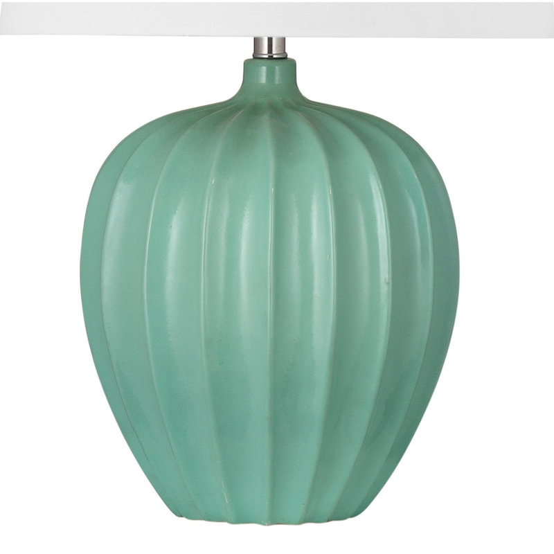 Lampe de table Lotus Seafoam, Vert