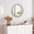 Rustic Round Wall Mirror
