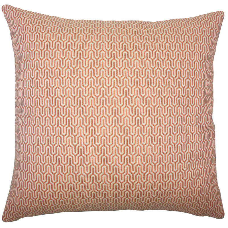 Pandora Geometric Bedding Sham, Euro, Sunshine