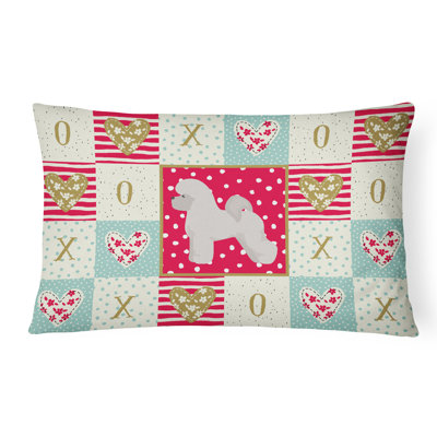  Coussin Bichon Fris Love