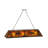 Rustic Lodge 9 - Light Antique Copper Pool Table Lights Pendant