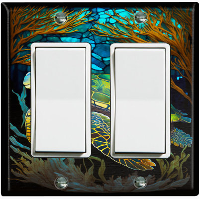 2 - Gang Rocker Standard Wall Plate
