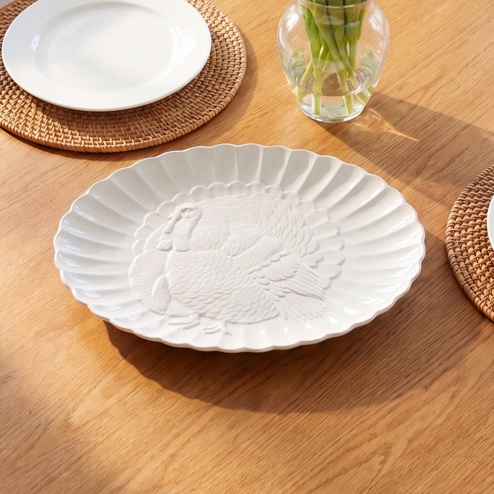 Porcelain Turkey Platter