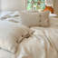 Housse de couette en lin avec fermeture à boutons noix de coco-110427313-110427311