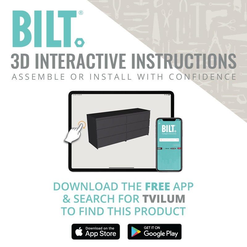 Jada 6 Drawer 60.5" W Double Dresser, Truffle