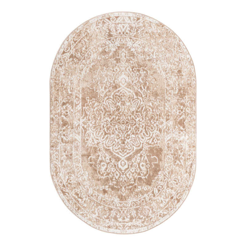 Oriental Indoor Rug, Oval 4' x 6'
