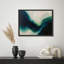 Reproduction d'art encadrée abstraite pour décoration intérieure moderne - 11 po x 14 po-116555773-116555775
