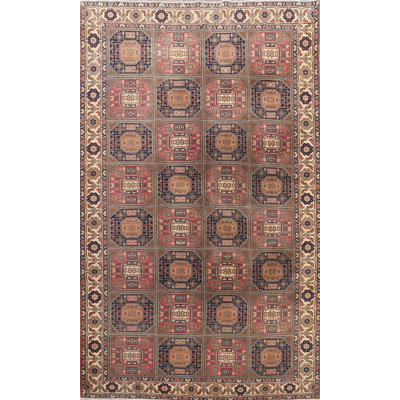 Tapis oriental géométrique 6 x 10 pi Anatolian