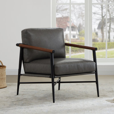Bleechington Mid-Century Modern Upholstered Armchair