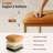 24" Upholstered Counter Height Stool with Ginger Yellow Faux Leather Seat and Gold Metal Frame (Set of 2)-1545981308-1546337243