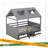 Wood Bed House Bed Frame-114222605-114222607