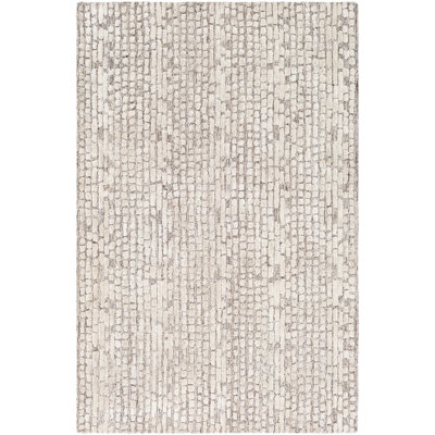 Tapis ivoire touffeté à la main Mulbury