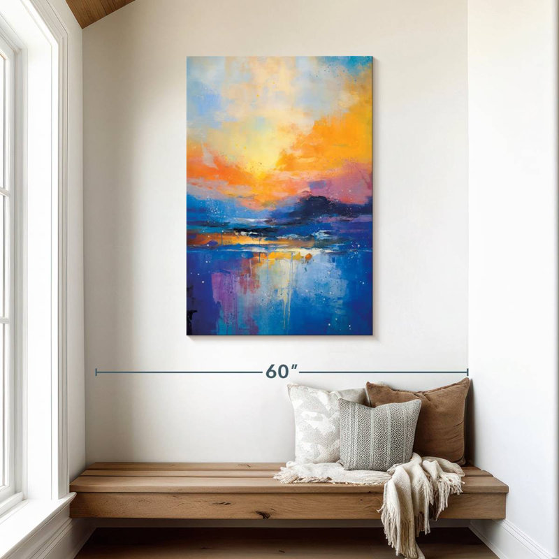 Avery River After The Rain, 45" H x 30" W