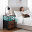Metal Bedside Table-1089298989