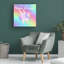 «Accetta Jean Plout Unicorn Birthday», art sur toile-1921704227