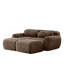 Tissu moelleux doux de 80 po, canapé désossé, conception antidérapante avec méridienne, siège profond, combinaison haute densité 32D sans bureau pour étude-1853012943