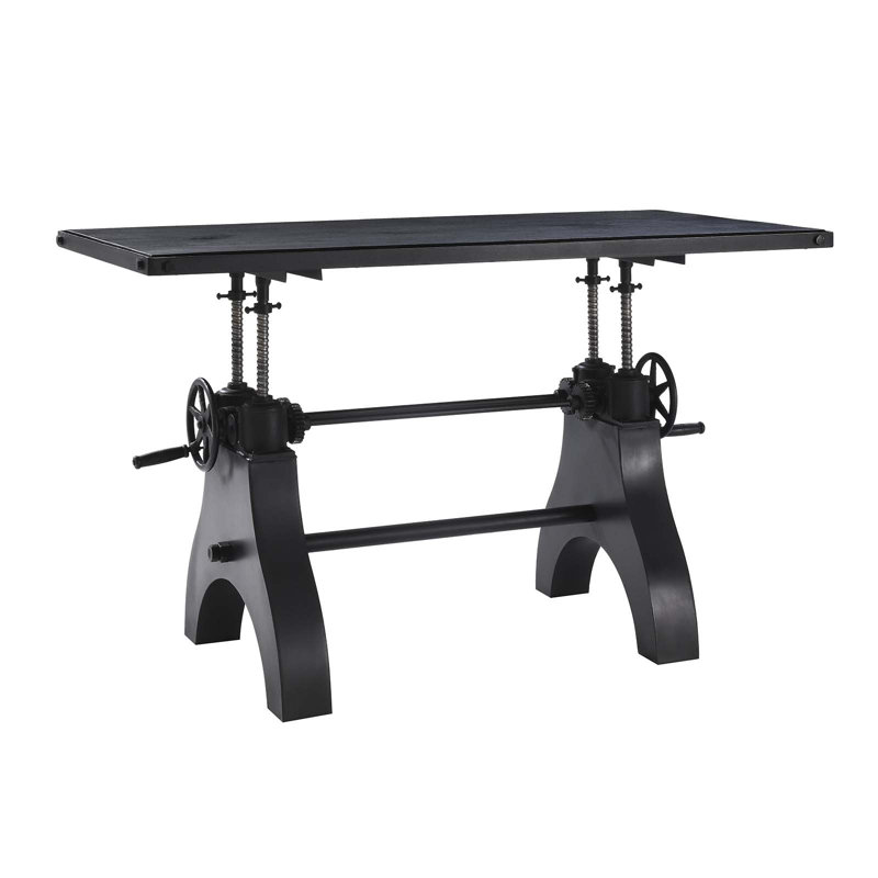 Modway Genuine Rectangular 30'' L x 60'' W, Black
