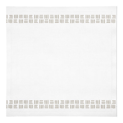 Fez Wicker Border 10" Napkin