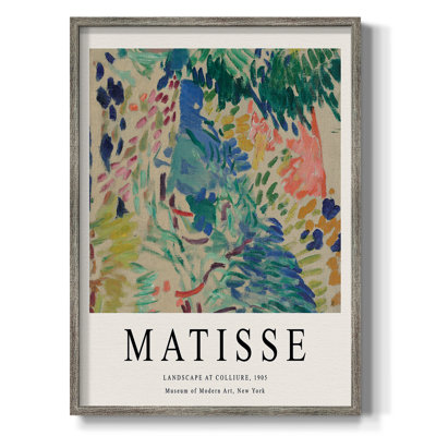Matisse CDXC III, reproduction d'art encadrée - bois massif