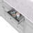 72" Double Banthroom Vanity with Marble Countertop Ceramic Sink and Shutters Doors-94088696