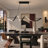 1 - Light Modern Dimmable LED Linear Kitchen Island Pendant Light with Remote Control