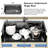28" Single Bowl Stainless Steel Drop-in Kitchen Sink With Pull Down Faucet-127271460