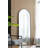 28X1x74" Celine Gold Arch Body Mirror
