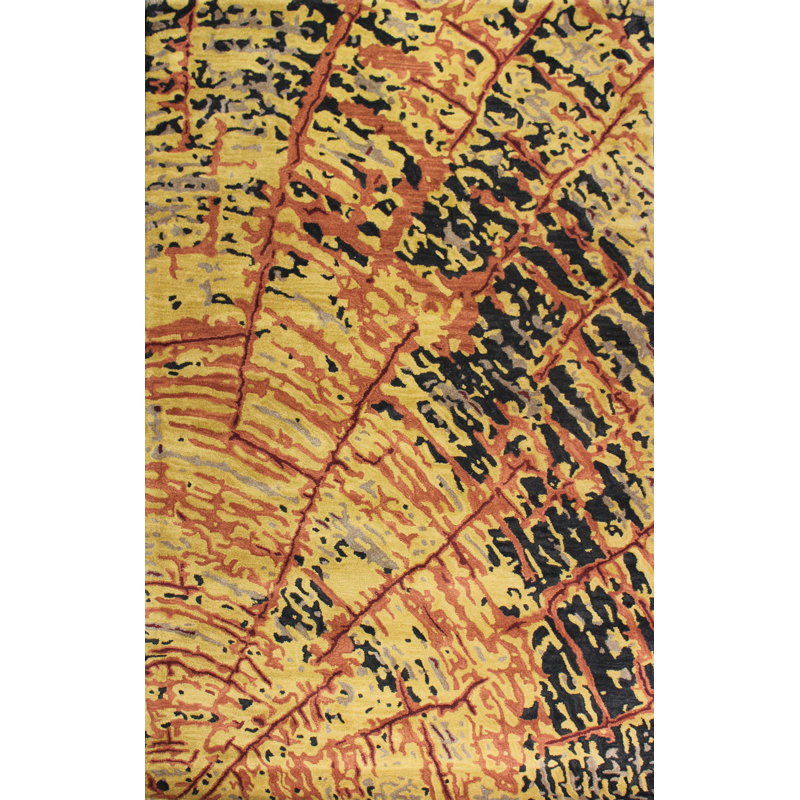 Clarkesville Abstract Indoor Rug, Rectangle 5' x 8'