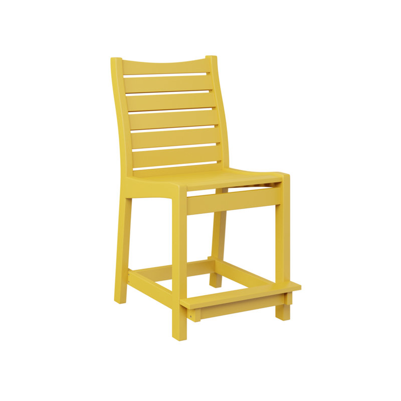 Chaise de bar Berlin Gardens Berlin, 22.5", Jaune soleil levant