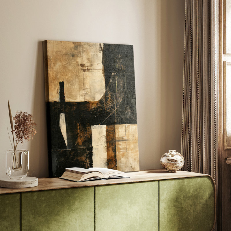 ABSTRACT Series CCCCXXVI - Cavas de galerie sur mesure, H 12 po x l 8 po