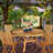 Forsberg Round Teak Solid Wood Outdoor Dining Table Yes , 59 " W 59 " D