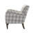 Arching Upholstered Armchair-1625562476
