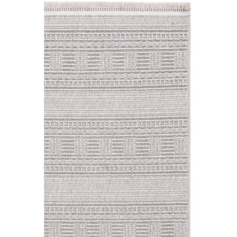 Jalanie Performance Striped Rug, Rectangle 4' x 6'
