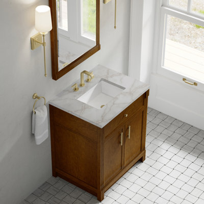 Bellshire Single Vanity w/ 3 CM Top