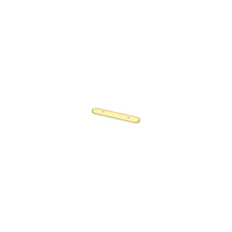 Pull Backplate 3", Satin Nickel