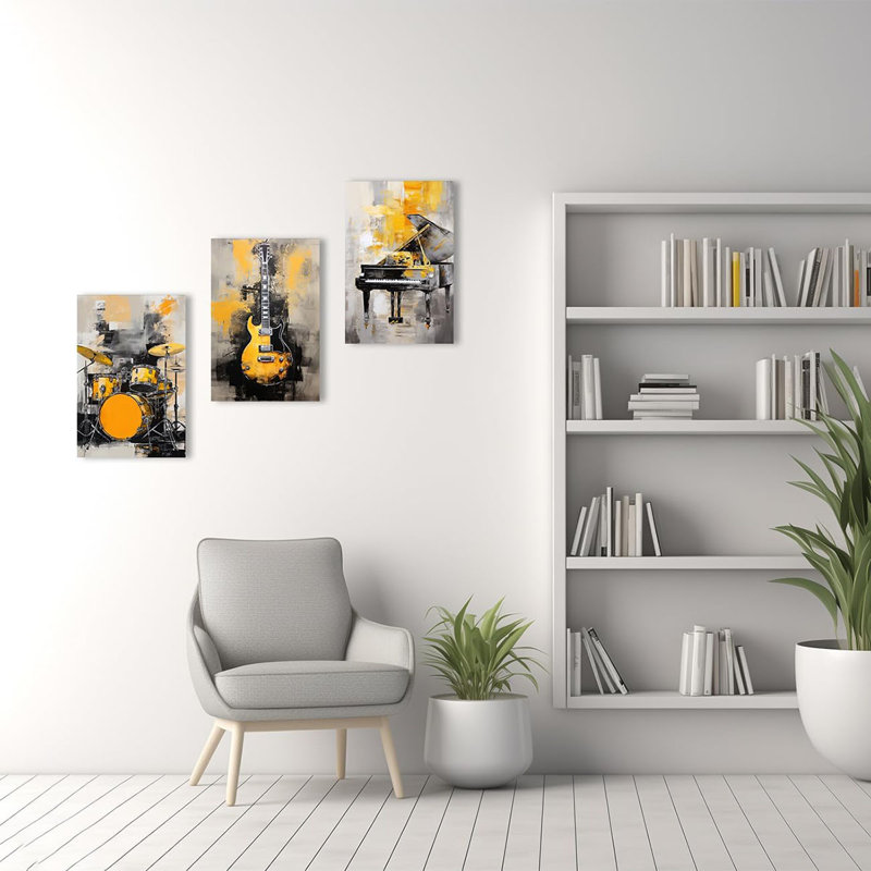 3 Piece Wrapped Canvas Print