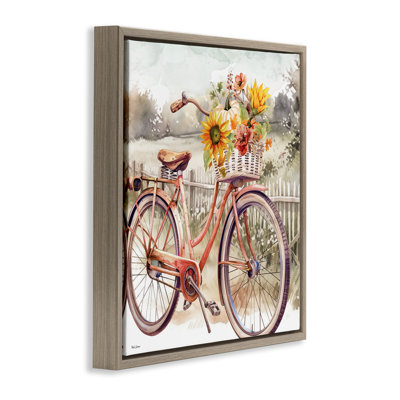 Art floral sur toile d'automne par Nicole DeCamp