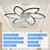 78cm 7 - Blade Reversable Dimmable LED Ceiling Fan With Remote Control And APP