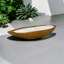 Unscented Novelty Candle with Solid Wood Holder