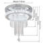 Repton 1 - Light Crystal LED Chandelier-1439321773