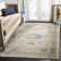 Annette Oriental Beige/Turquoise Area Rug