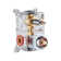 Ceiling-Mounted Complete 12" High-Pressure Shower System with Rough in-Valve