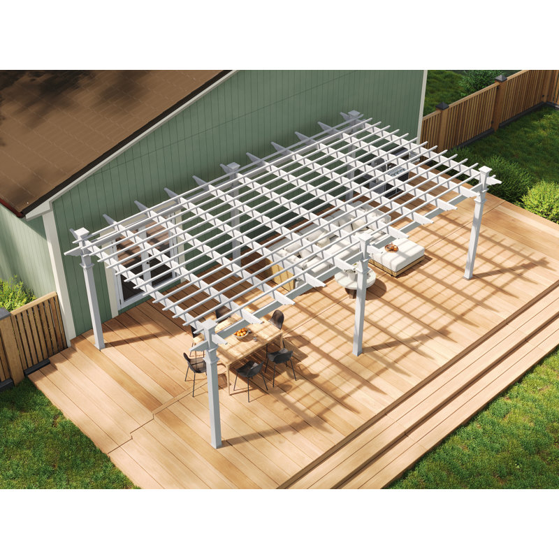 Coppell Vinyl Pergola