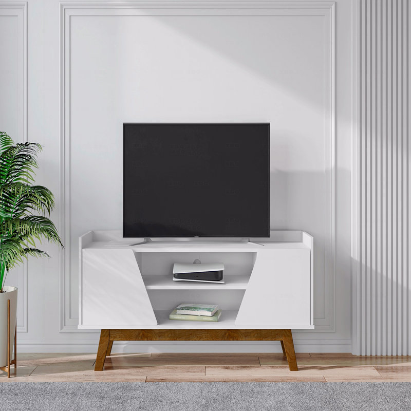 Meuble télé blanc, Blanc