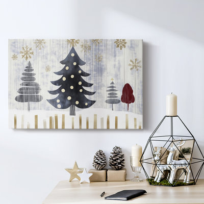Christmas Holiday Arts - Toile tendue avec châssis