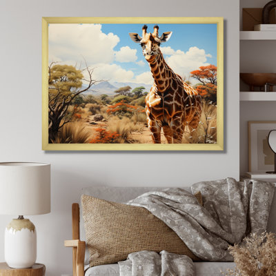 «African Savannah Stroll I» sur toile