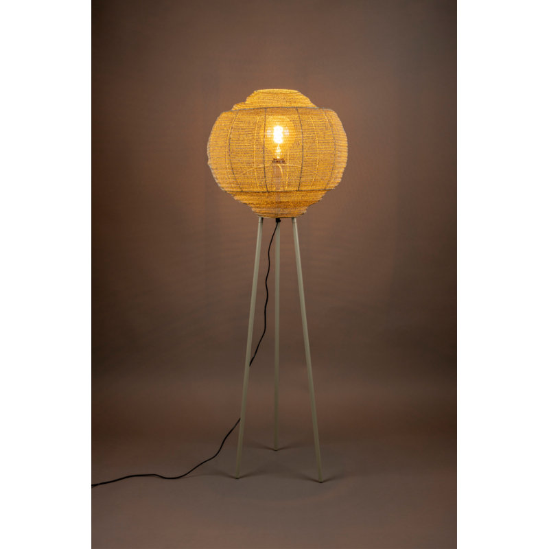 Tripod Floor Lamp, Gray, Gray
