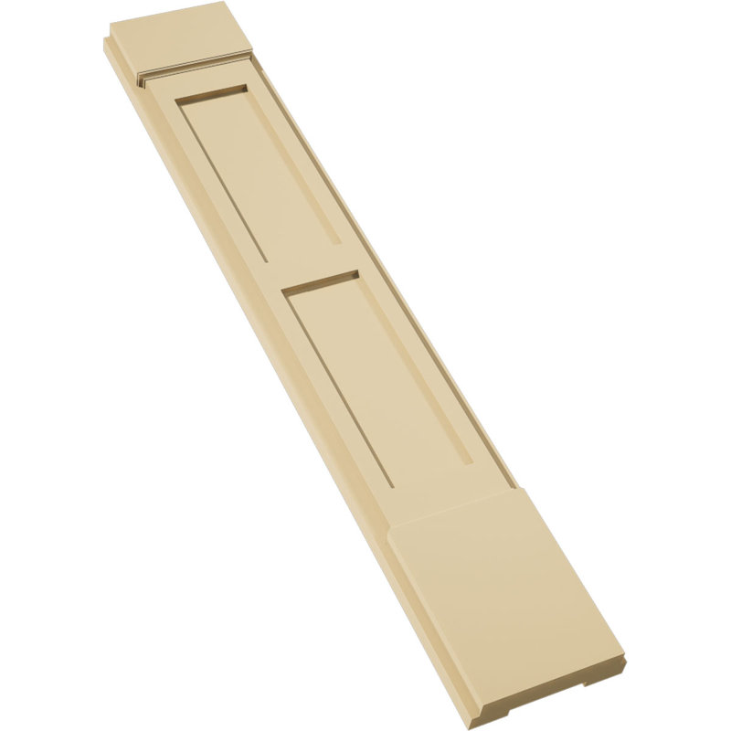 Pilier Signature Signature Urethane Two Equal, 8 po x 48 po x 2 po, Standard