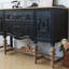 Buffet polyvalent rétro sculpté